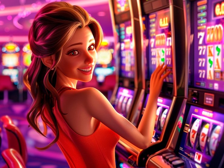 Panel kontrol pemain di Captain's Bounty dengan tombol interaktif